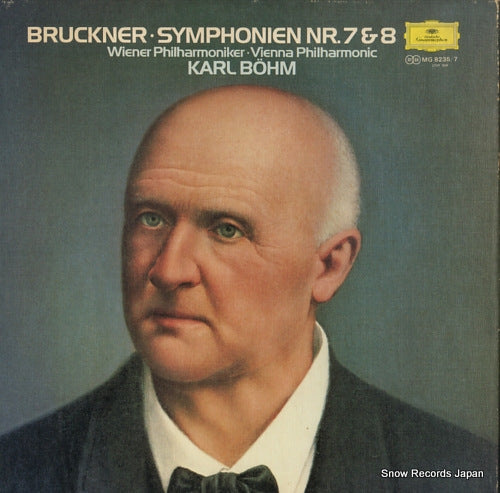 BOHM, KARL bruckner; symphonien nr.7 & 8 MG8235