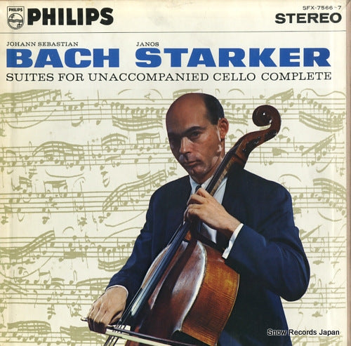 STARKER, JANOS bach; suites for unaccompanied cello complete SFX-7566