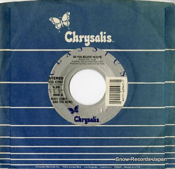 LEWIS, HUEY, AND THE NEWS do you believe in love VS842947