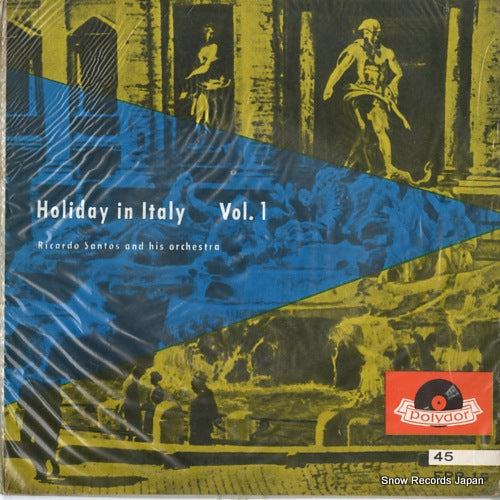 SANTOS, RICARDO, AND HIS ORCHESTRA holiday in italy vol.1 EPP-19