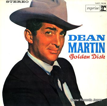 MARTIN, DEAN golden disk SJET-7638