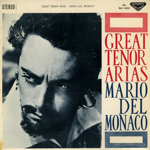 MONACO, MARIO DEL great tenor arias SLC1055