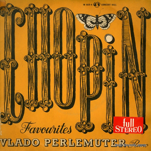 PERLEMUTER, VLADO chopin favourites M959-A