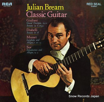 BREAM, JULIAN classic guitar SRA-2601