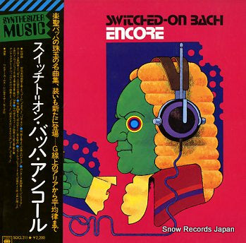 CARLOS, WALTER switched-on bach encore SOCL-211