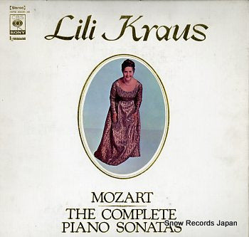 KRAUS, LILI mozart; the complete piano sonatas SONS30035-40