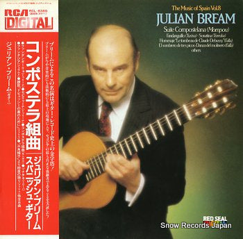 BREAM, JULIAN musc of spain vol.8, the / suite compostelana RCL-8389