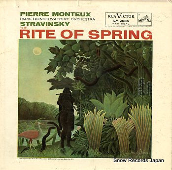 MONTEUX, PIERRE stravinsky; the rite of spring LM-2085