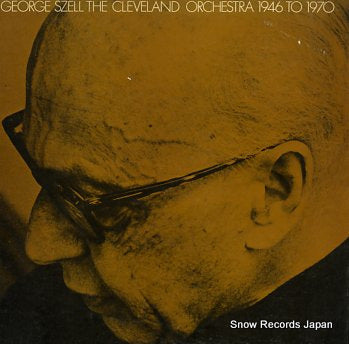 SZELL, GEORGE the cleveland orxhestra 1946 to 1970 C10017