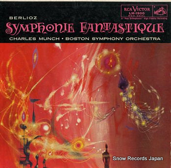 MUNCH, CHARLES berlioz; symphonie fantastique op.14 LM-1900