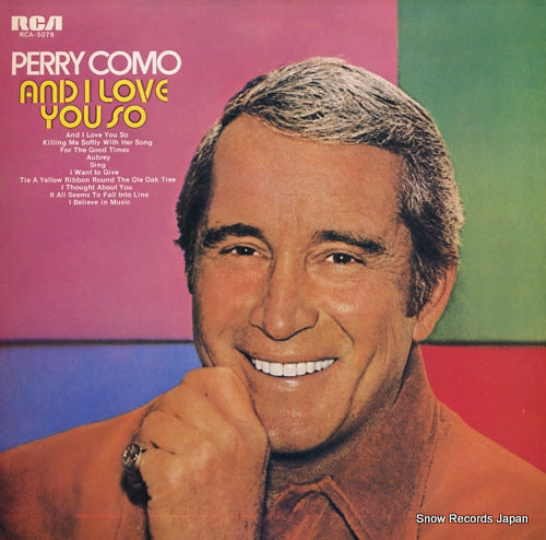 COMO, PERRY and i love you so RCA-5079