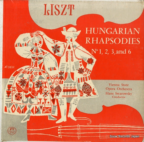 SWAROWSKY, HANS liszt; hungarian rhapsodies M2189