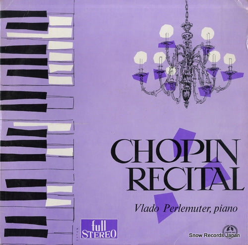 PERLEMUTER, VLADO chopin recital SM-2223