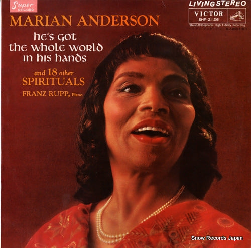 ANDERSON, MARIAN he's got the whole world in his hands SHP-2126