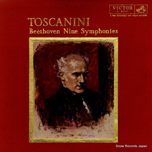 TOSCANINI, ARTURO beethoven nine symphonies A-6001