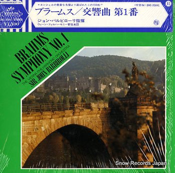 BARBIROLLI, JOHN brahms; symphony no.1 EAC-30041