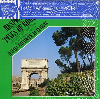 BURGOS, RAFAEL FRUHBECK DE respighi; pines of rome EAC-30152