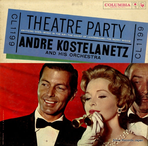 KOSTELANETZ, ANDRE theatre party CL1199