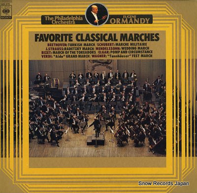ORMANDY, EUGENE favorite classical marches 13AC279