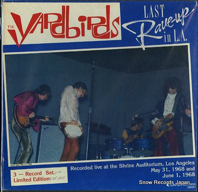 YARDBIRDS, THE last rave-up in l.a. GR001