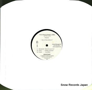 V/A hellow fellows e.p. VP106
