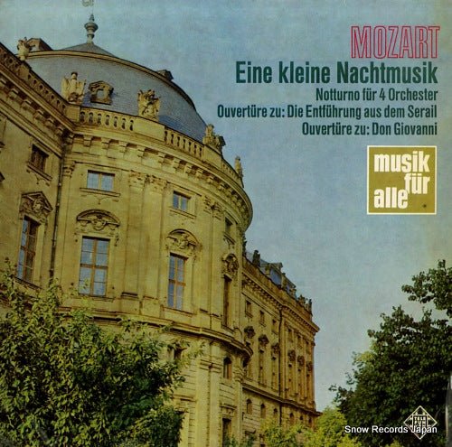 ROTHER, ARTUR mozart; eine kleine nachtmusik NT204