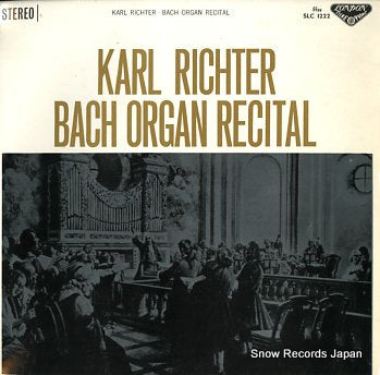 RICHTER, KARL bach; organ recital SLC1222