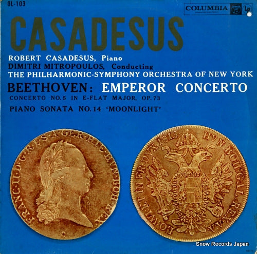 CASADESUS, ROBERT beethoven; emperor concerto OL-103
