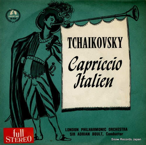 BOULT, ADRIAN tchaikovsky: capriccio italien SM-939