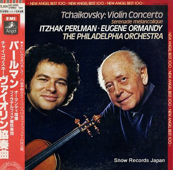 PERLMAN, ITZHAK tchaikovsky; violin concerto  EAC-81100