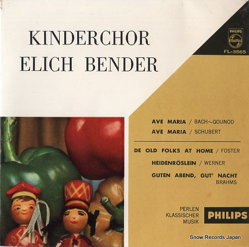 DER KINDERCHOR ERICH BENDER bach/gounod; ave maria FL-3565