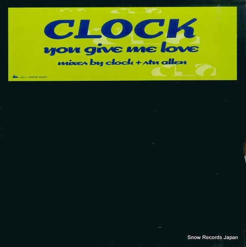 CLOCK you give me love WMCST40057