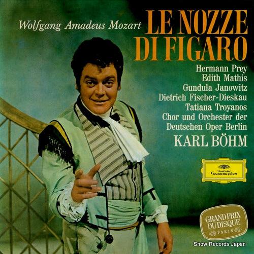 BOHM, KARL mozart; le nozze di figaro 2711007
