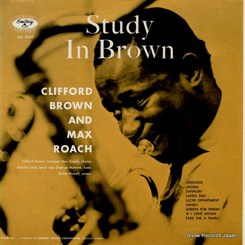 BROWN, CLIFFORD, AND MAX ROACH study in brown MG-36037