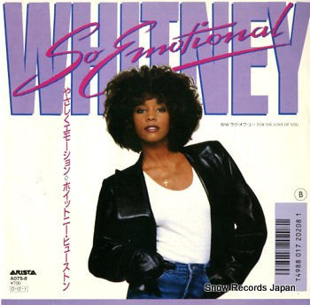 HOUSTON, WHITNEY so emotional A07S-8