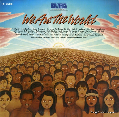 USA FOR AFRICA we are the world 12AP3021