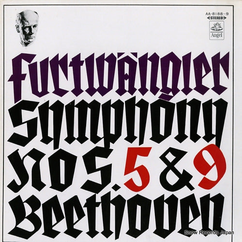 FURTWANGLER, WILHELM beethoven; symphony no.5 & 9 AA.8188