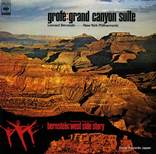 BERNSTEIN, LEONARD grofe; grand canyon suite 20AC1570