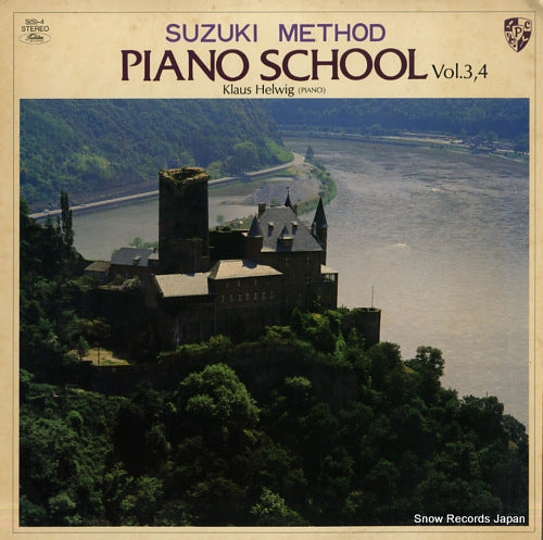 HELWIG, KLAUS suzuki method piano school vol.3,4 S(S)-4