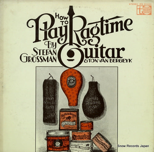 GROSSMAN, STEFAN how to play ragtime guitar IRS-80400