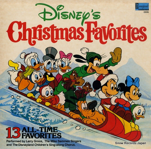 GROCE, LARRY  disney's christmas favorites DISNEYLAND2506