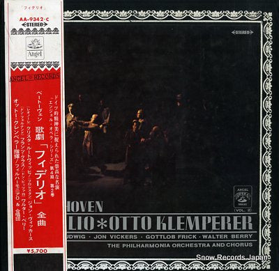 KLEMPERER, OTTO beethoven; fidelio AA-9342.C