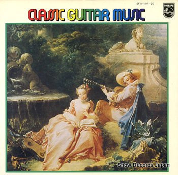 CELEDONIO, PEPE, CELIN AND ANGEL ROMERO  classic guitar music SFW-119-20