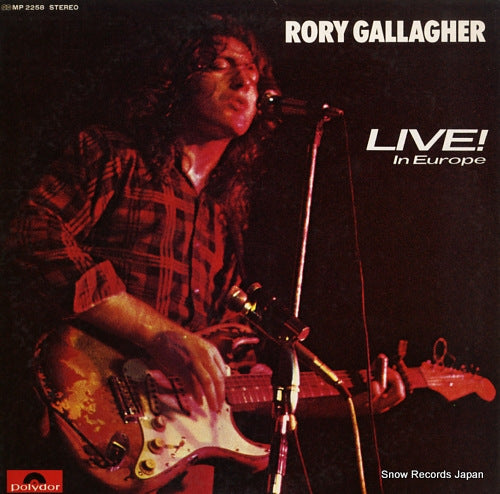 GALLAGHER, RORY   live in europe MP2258