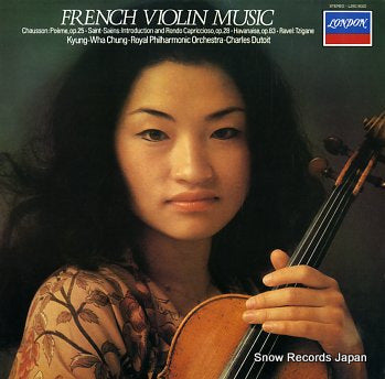CHUNG, KYUNG-WHA french violin music L25C8022