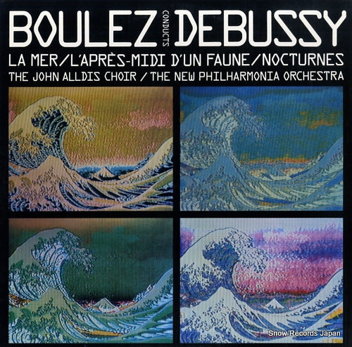 BOULEZ, PIERRE debussy; la mer 20AC1514