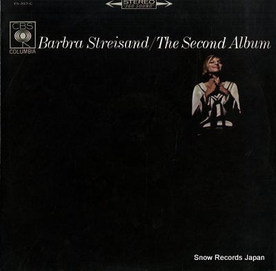 STREISAND, BARBRA the second barbra streisand album YS-357-C