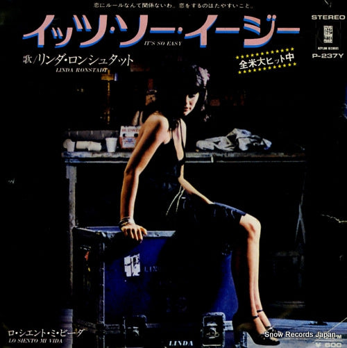 RONSTADT, LINDA it's so easy P-237Y