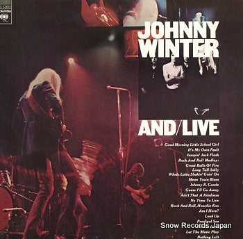 WINTER, JOHNNY and/live CG33651