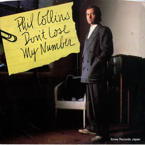 COLLINS, PHIL don't lose my number 7-89536
